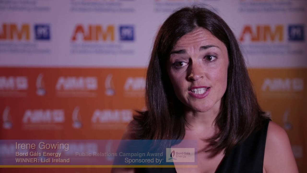 Public Relations Campaign Award Winner 2016 - Lidl Ireland