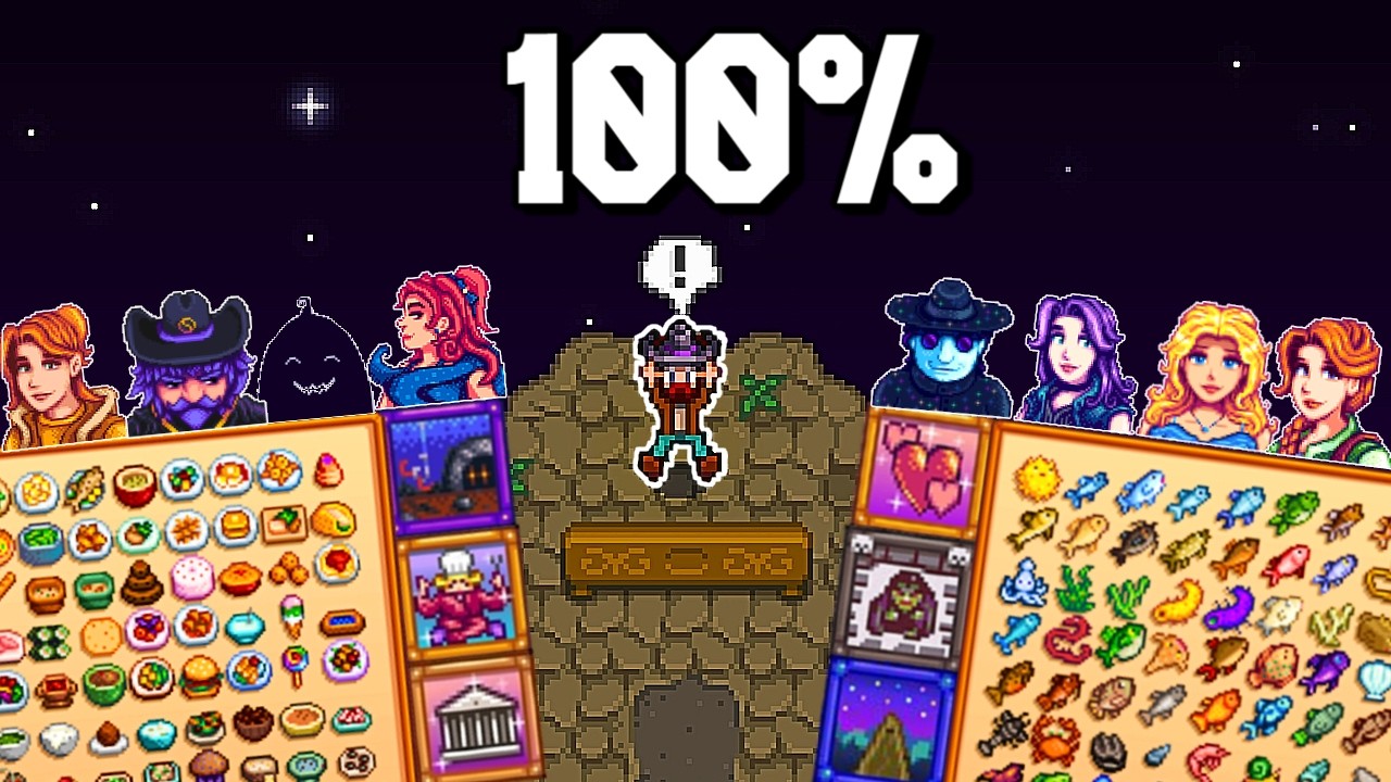 I 100%'d Stardew Valley's HARDEST Challenge - The Movie