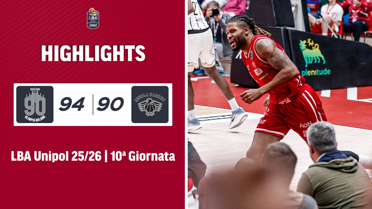 Olimpia Milano - Trento Extended Highlights