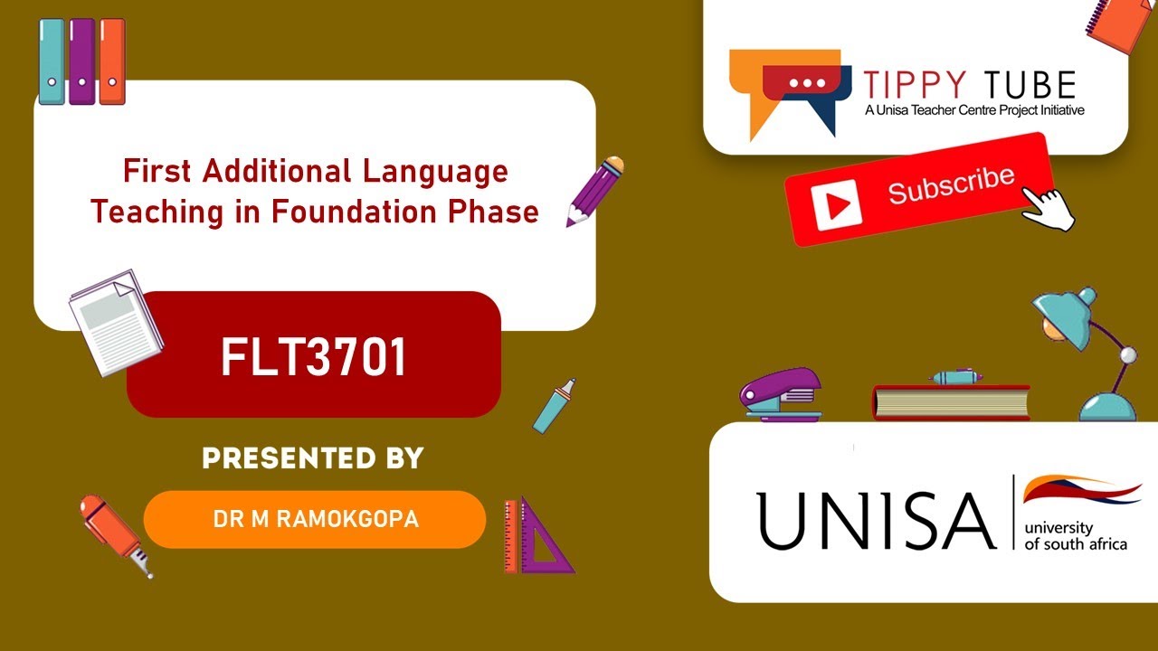 FLT3701 First Additional Language Teaching in Foundation Phase by Dr M Ramokgopa