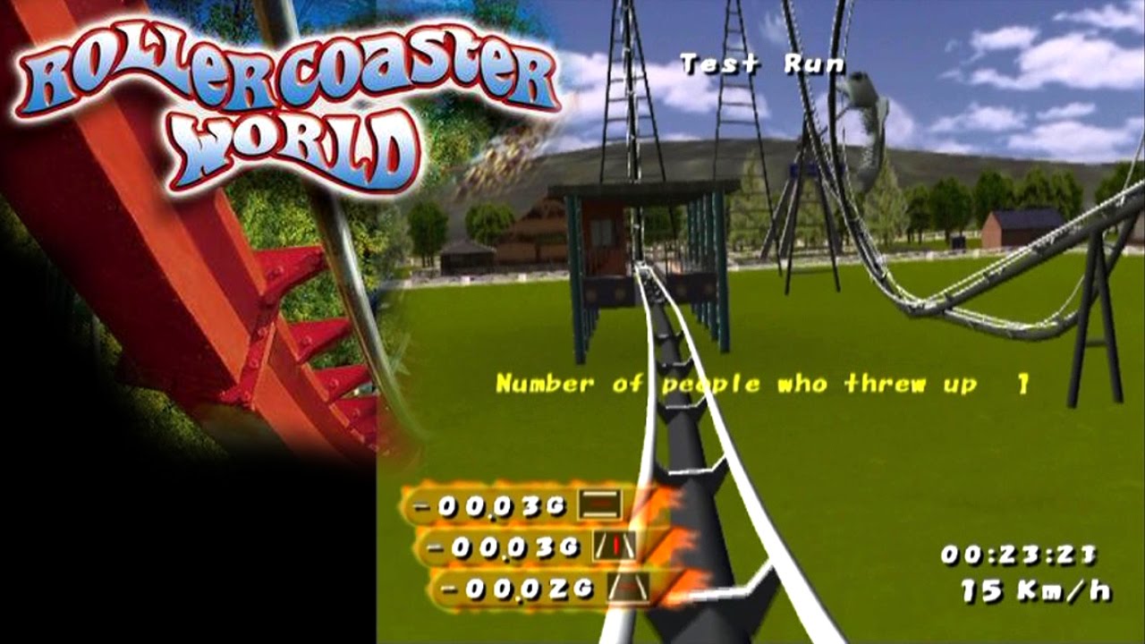 RollerCoaster World ... (PS2) Gameplay