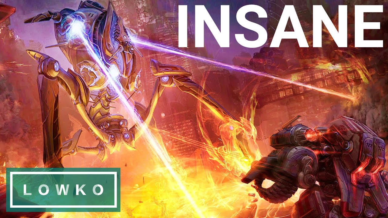 StarCraft 2 Cast: INSANE Base Race!