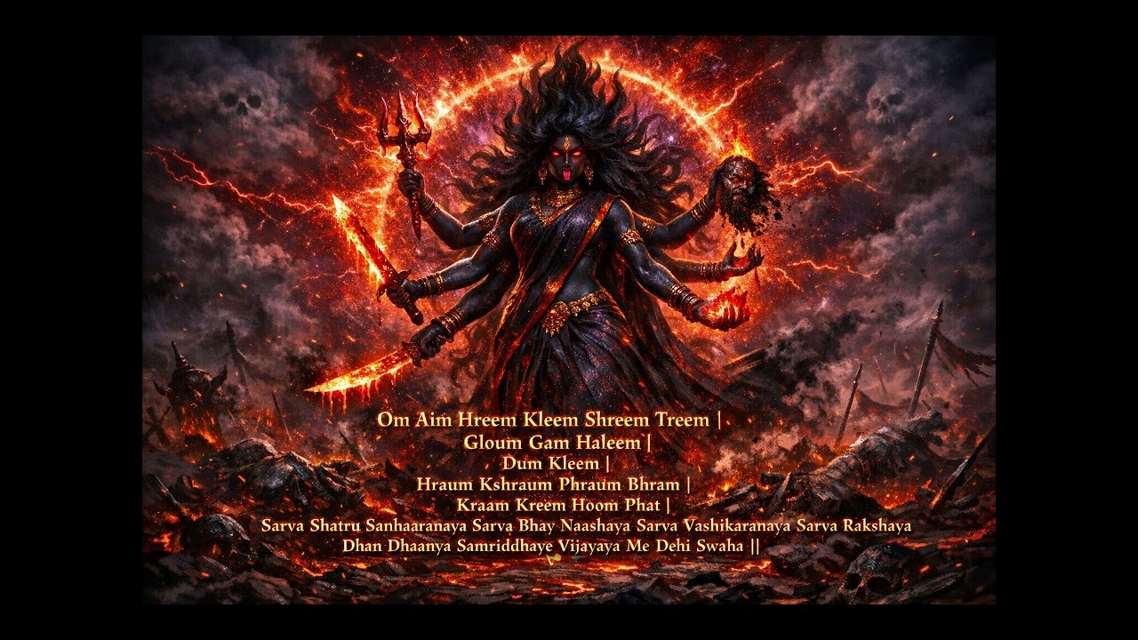 तंत्र शक्ति का विस्फोट | महाकाली की अजेय रक्षा और विजय साधना | | Destroy Enemies, Fear & Black Magic