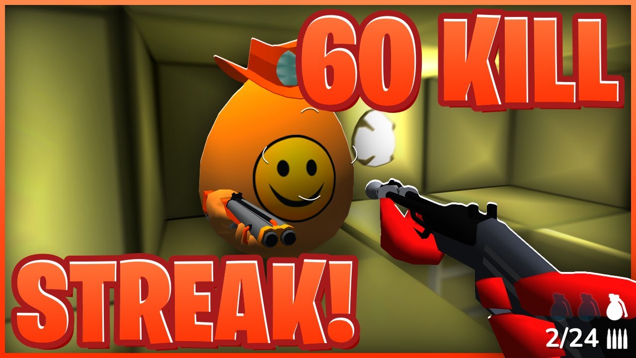 60 KILL STREAK! | Shell Shockers
