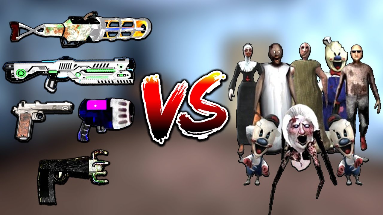 All New Powerful Weapons Vs Granny All Family And Visitors