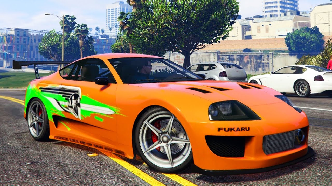 REBUILDING PAUL WALKER'S SUPRA - GTA Online (After Hours DLC)