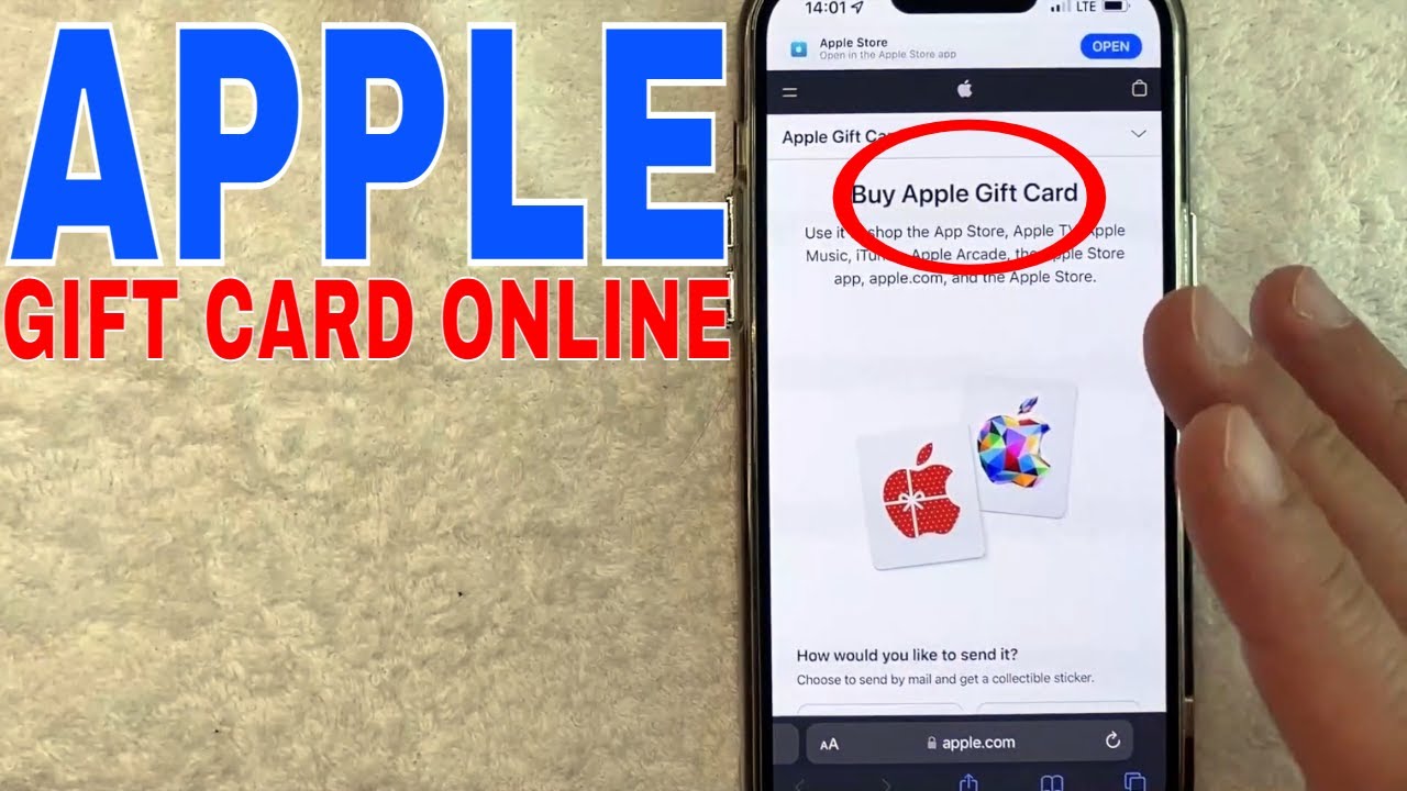 ✅  How To Buy An Apple Gift Card Online 🔴