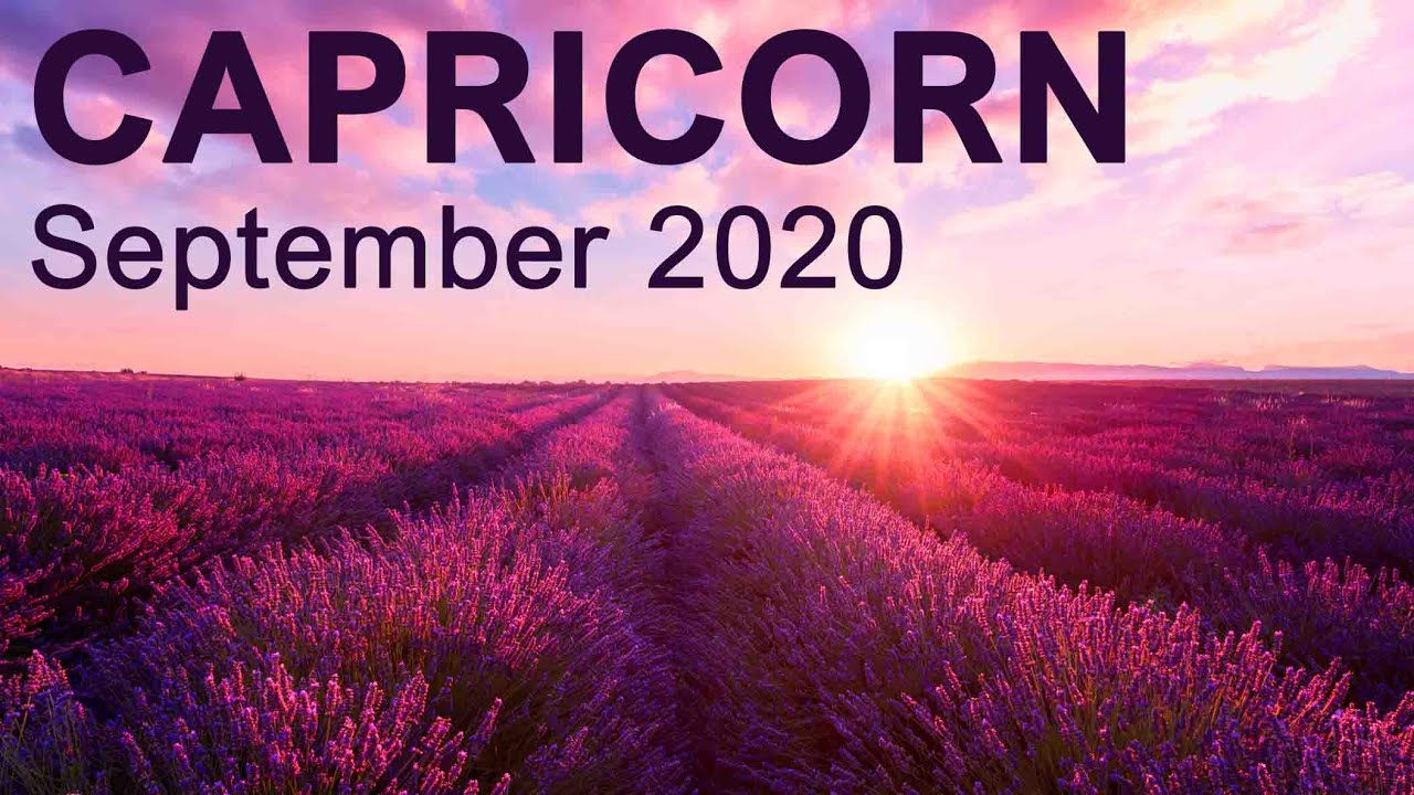 CAPRICORN SEPTEMBER 2020 TAROT READING 