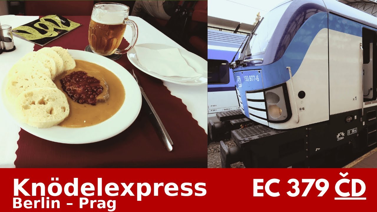 Bahnreise-Highlight: EC 379 Berlin–Prag im Speisewagen erleben | Knödelexpress | TRIP REPORT