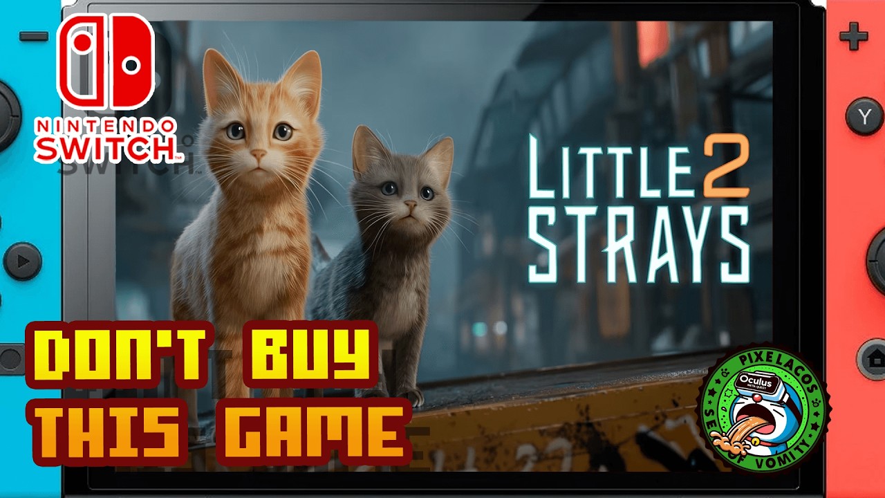 Little Strays 2 - (Nintendo Switch 1) - Framerate & Gameplay - 4K