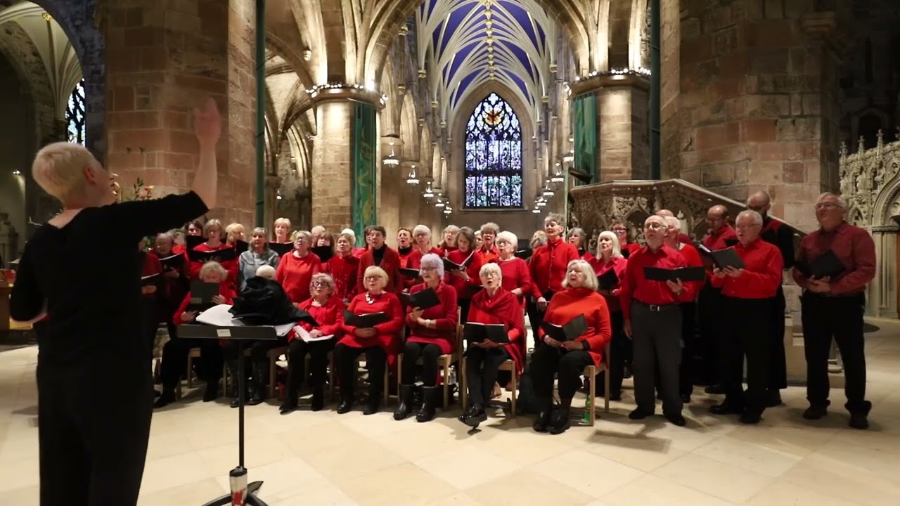 2024 - Now is the Cool of the Day - sung in rehearsal at St Giles Cathedral, Edinburgh