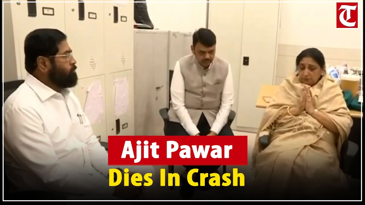 Maharashtra mourns as Deputy CM Ajit Pawar dies in charter plane crash in Baramati