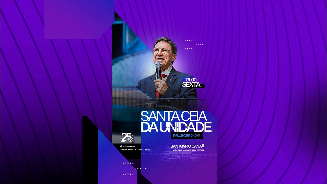 PARA UM MUNDO DOENTE, UMA IGREJA SAUDÁVEL - PR JECER GOES - 20/06/2025