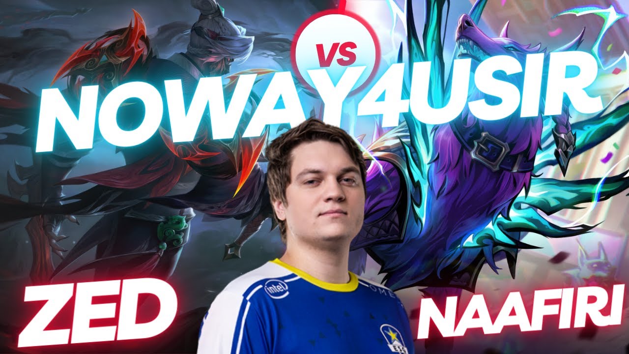NOWAY4USIR | ZED VS NAAFIRI | MID GAMEPLAY | Patch 14.7 / Season 14 | #LeagueofLegends
