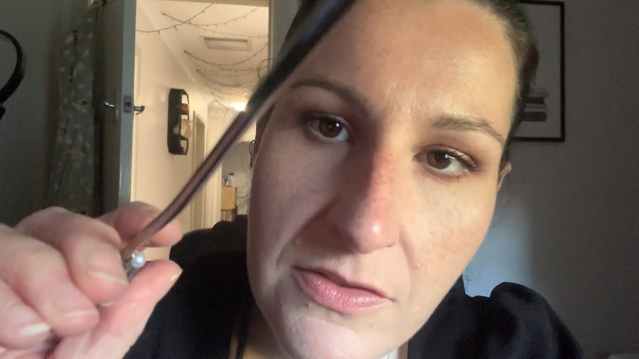 Putting your hair into rollers lofi ASMR