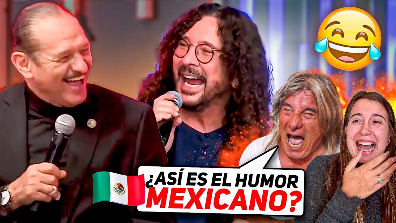 MI PAPÁ GALLEGO REACCIONA a HUMORISTAS MEXICANOS por PRIMERA VEZ 🇲🇽😂 **imposible no reír!!!**