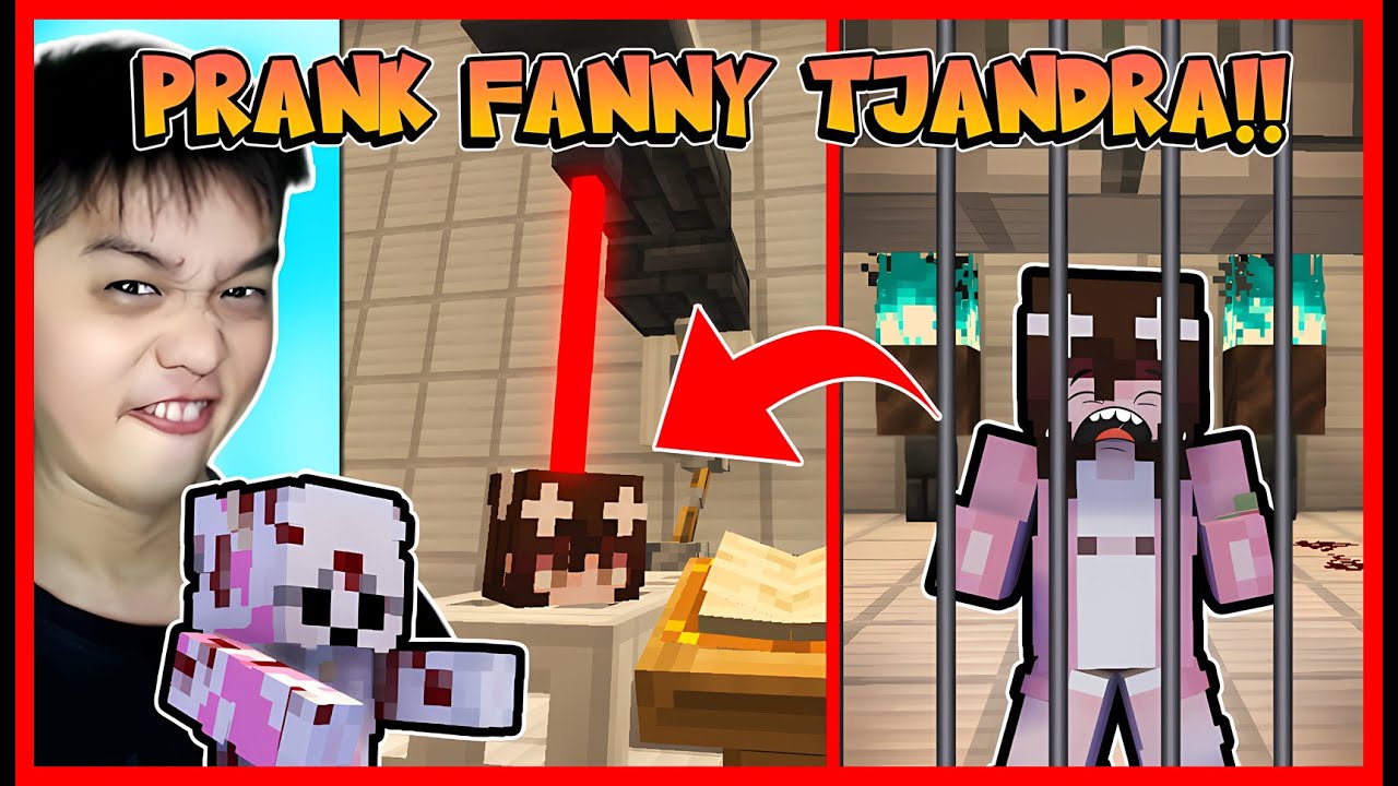 PRANK EKSPERIMEN @Fanny Tjandra !! @MOMON MENJADI ZOMBIE !! LUCU BANGET !! MINECRAFT