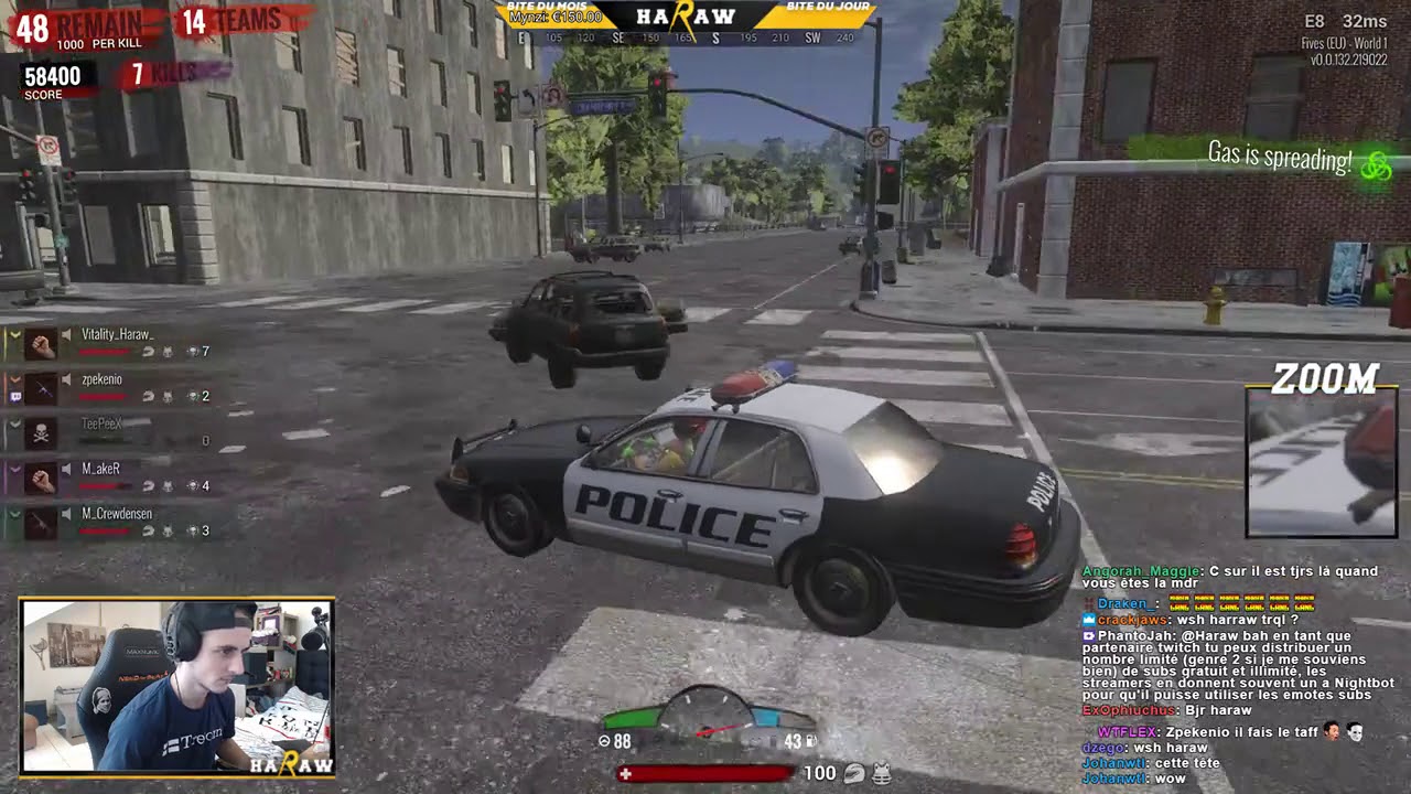 Haraw - 36 kills BR5 - H1Z1