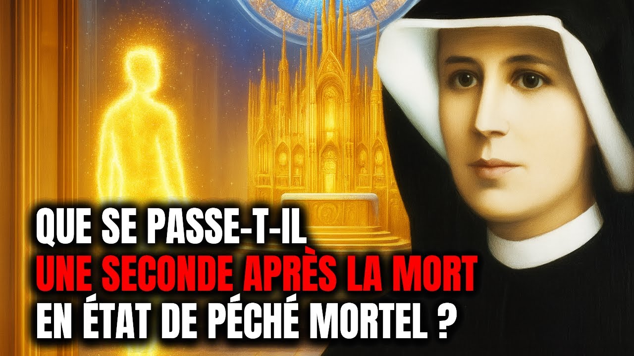 Que se passe-t-il une seconde après la mort en état de péché mortel ? Sainte Faustine