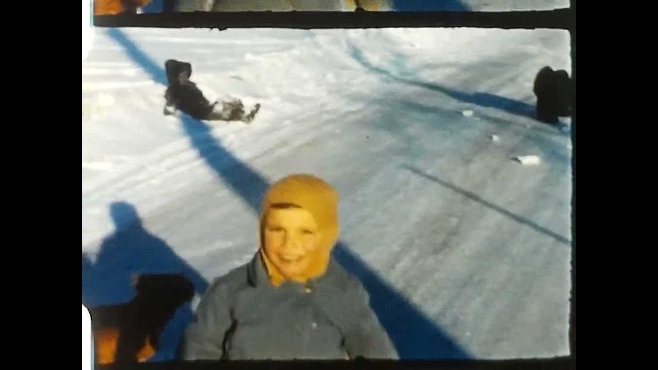 Christmas in Mass 1950s home movie
