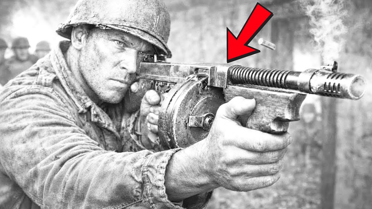 They Laughed at His “Gangster” Thompson — Until It Cleared a Siegfried Line Bunker