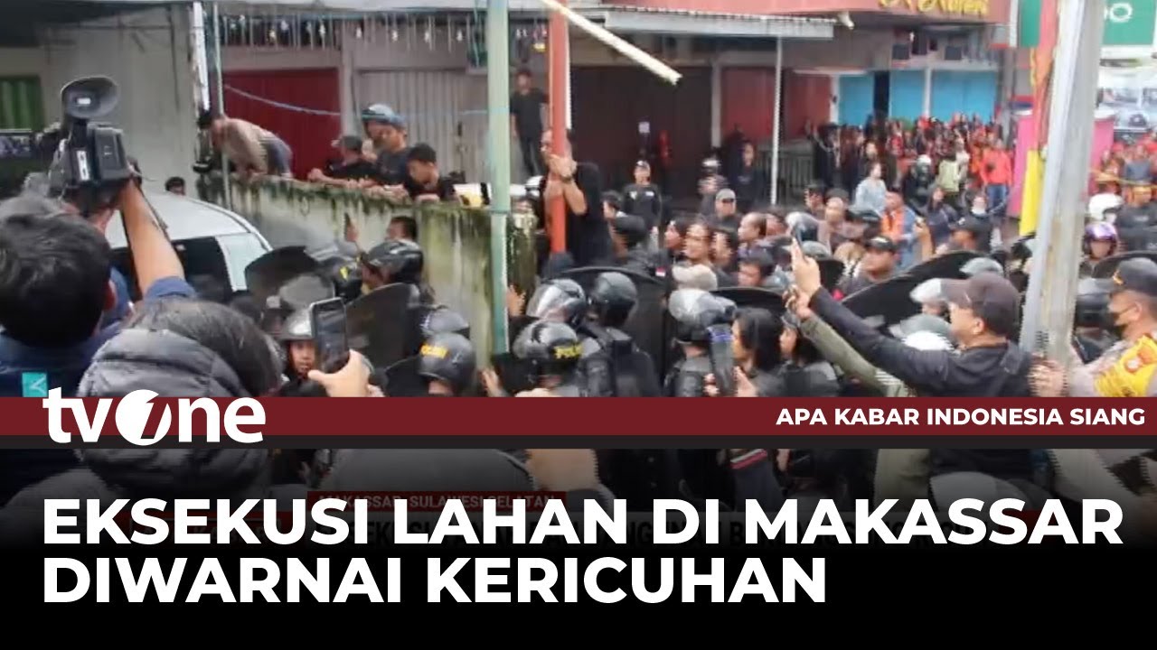 Polisi Amankan 2 Orang Provokator Eksekusi Lahan di Makassar | AKIS tvOne