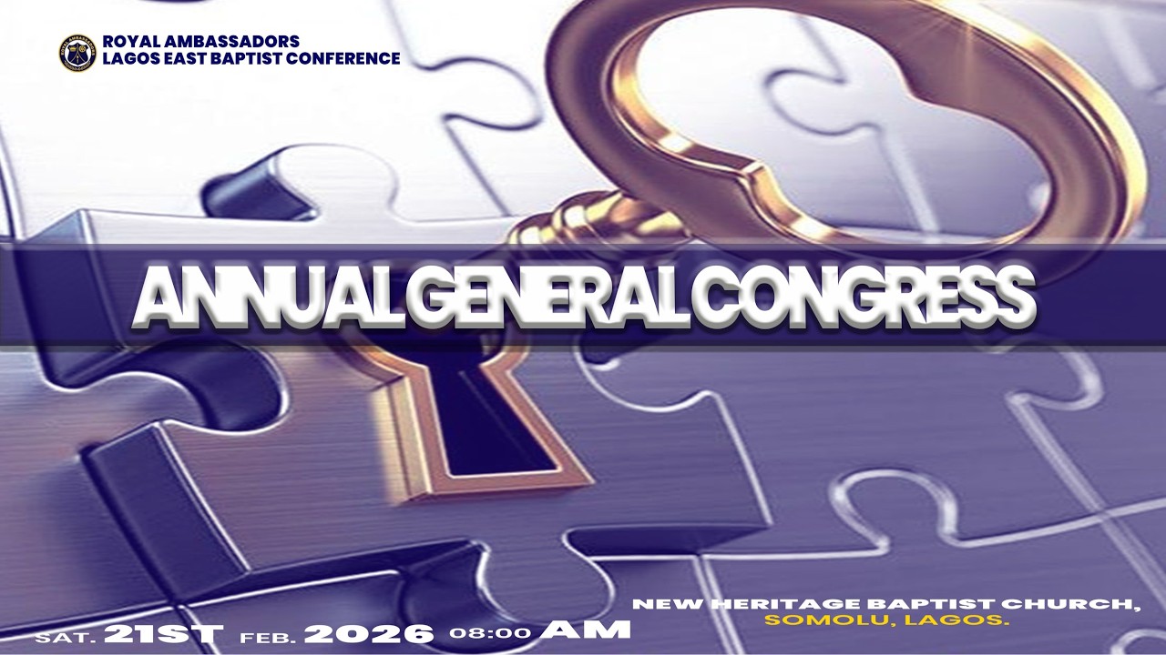 ANNUAL GENERAL CONFERENCE | DILIGENCE: A KEY TO KINGDOM EXPANSION | FEBRUARY 21, 2026