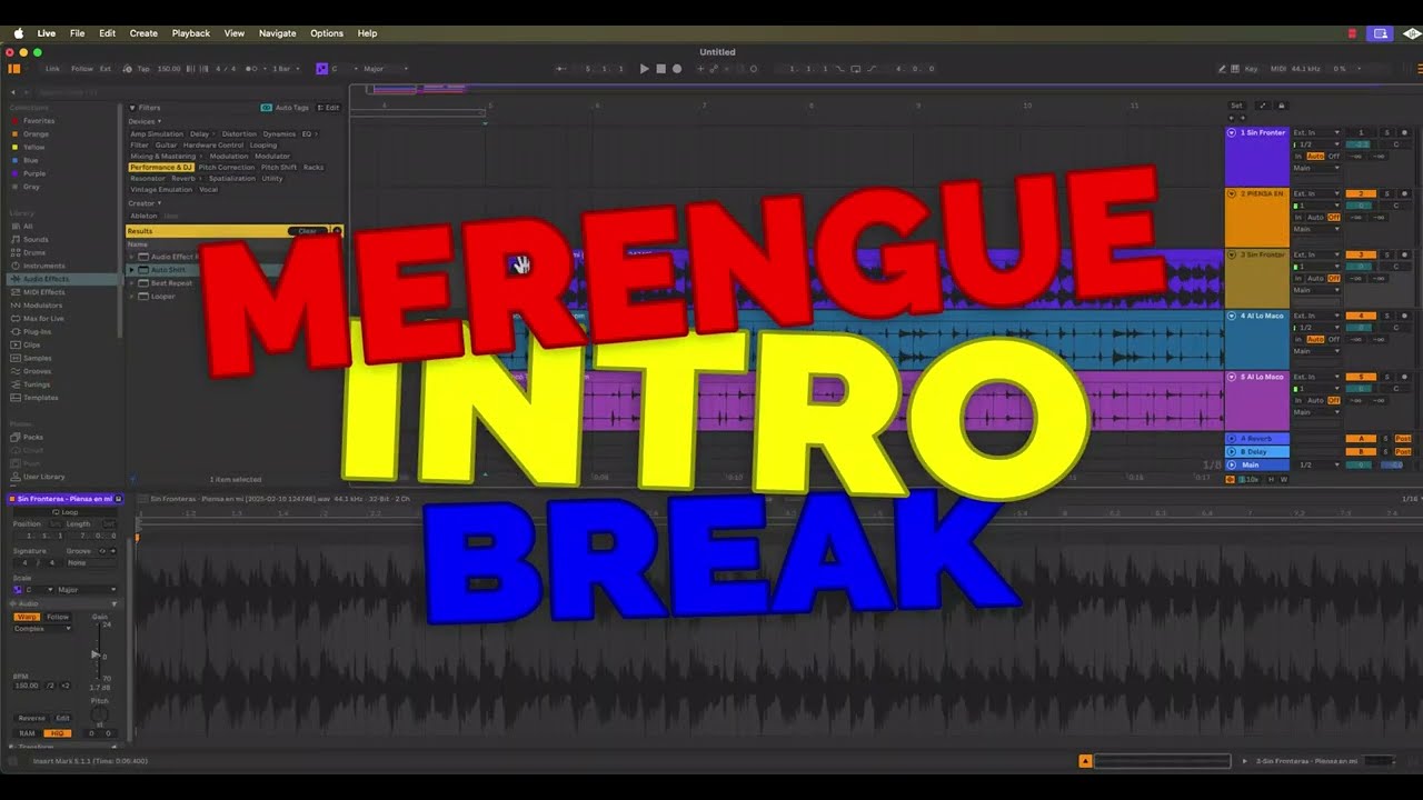 РЕМИКСЫ В ABLETON LIVE 12