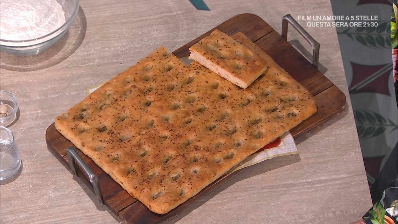Focaccia rustica - È sempre mezzogiorno 11/03/2026
