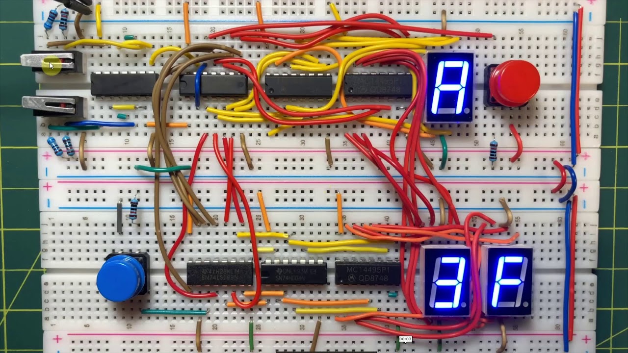 Programming the 74LS189 64-Bit RAM