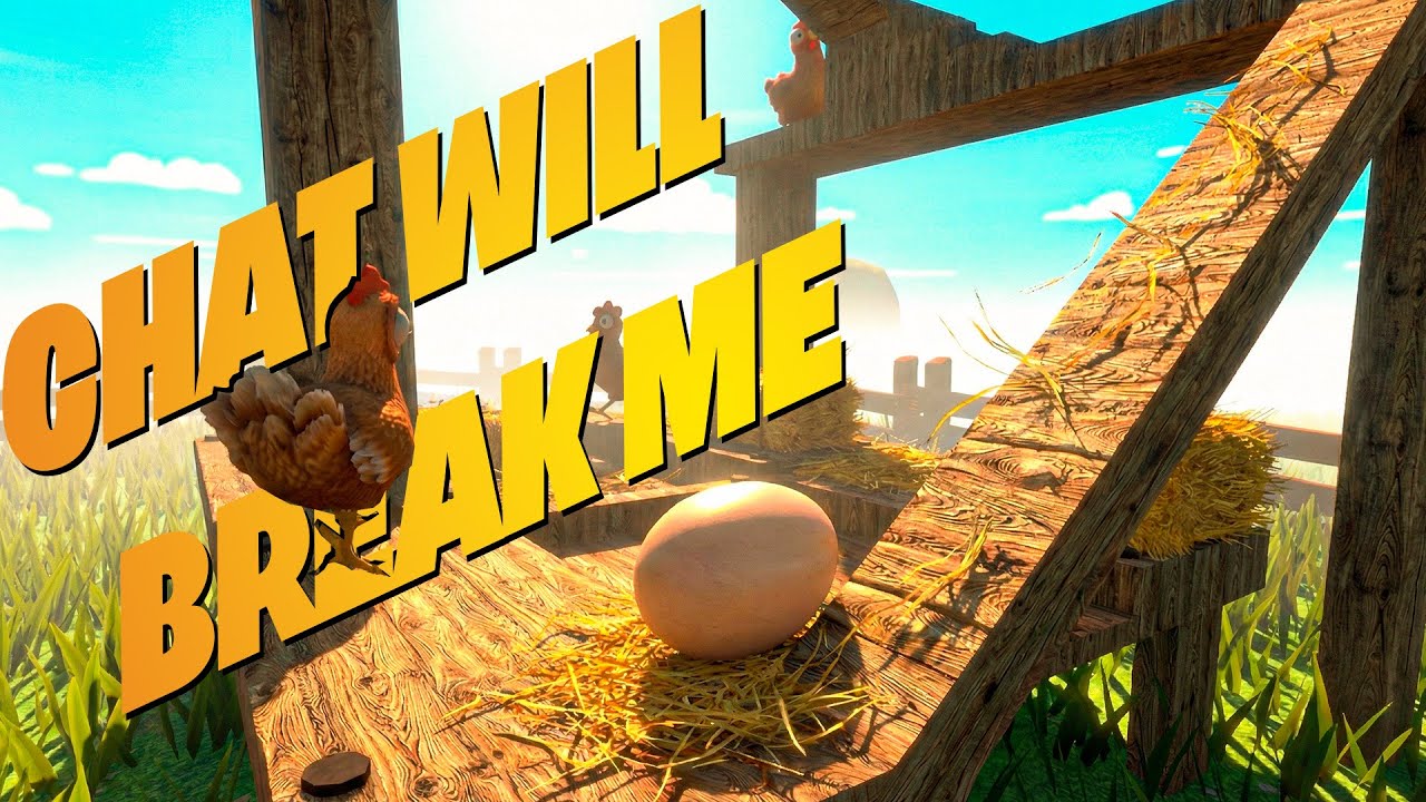 What Happened When I Tried To Roll an Egg Out the Coop. | Egging On Playthrough