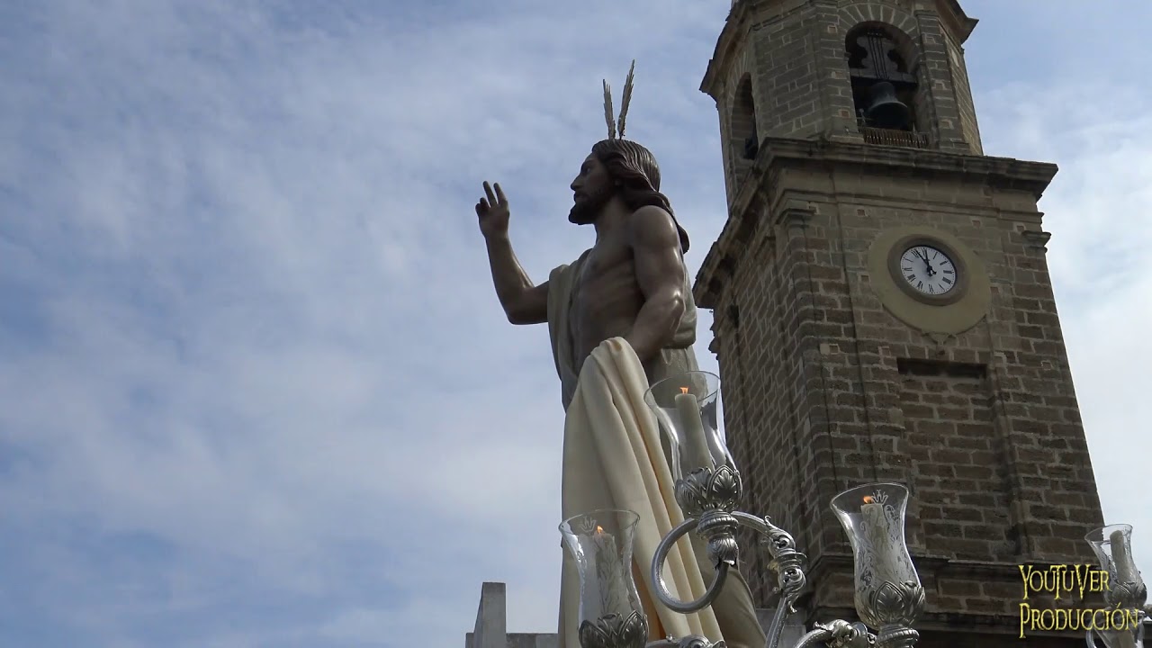 Salida RESUCITADO de Chiclana, Semana Santa 2019. Domingo de Resurrección.