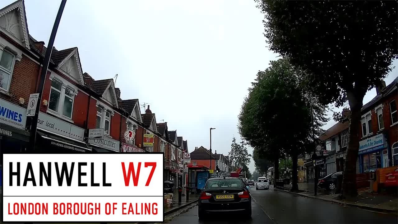 A Drive Through London Hanwell W7