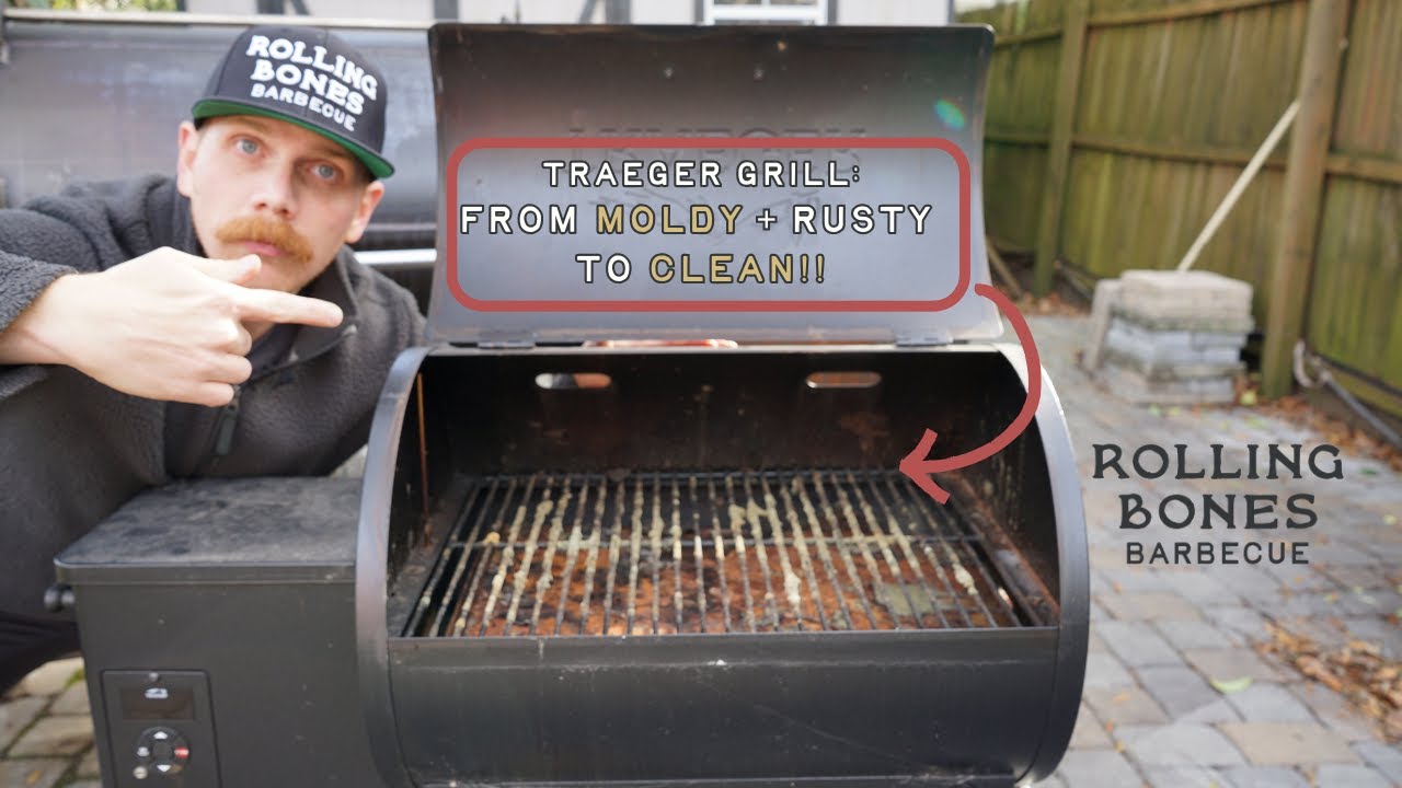 Как я чищу гриль Traeger! Просто $