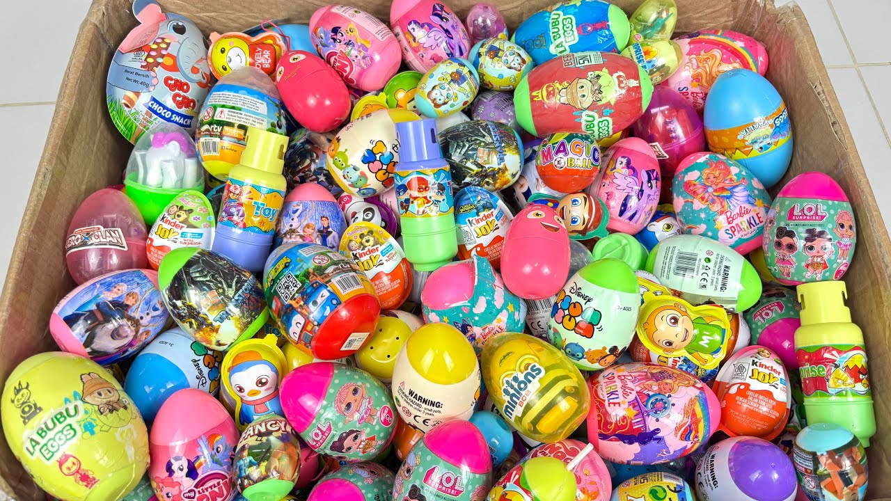 Let’s Unpacking So Many Kind And Cute Surprise Egg, Surprise Ball, and More | ASMR