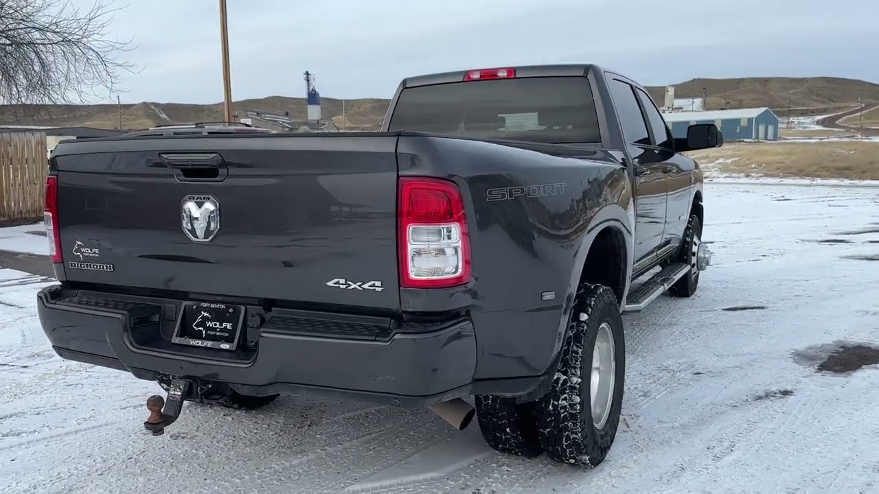 Gray 2022 Ram 3500 BIG HORN Wolfe Fort Benton | Stock Number: T8D71156A
