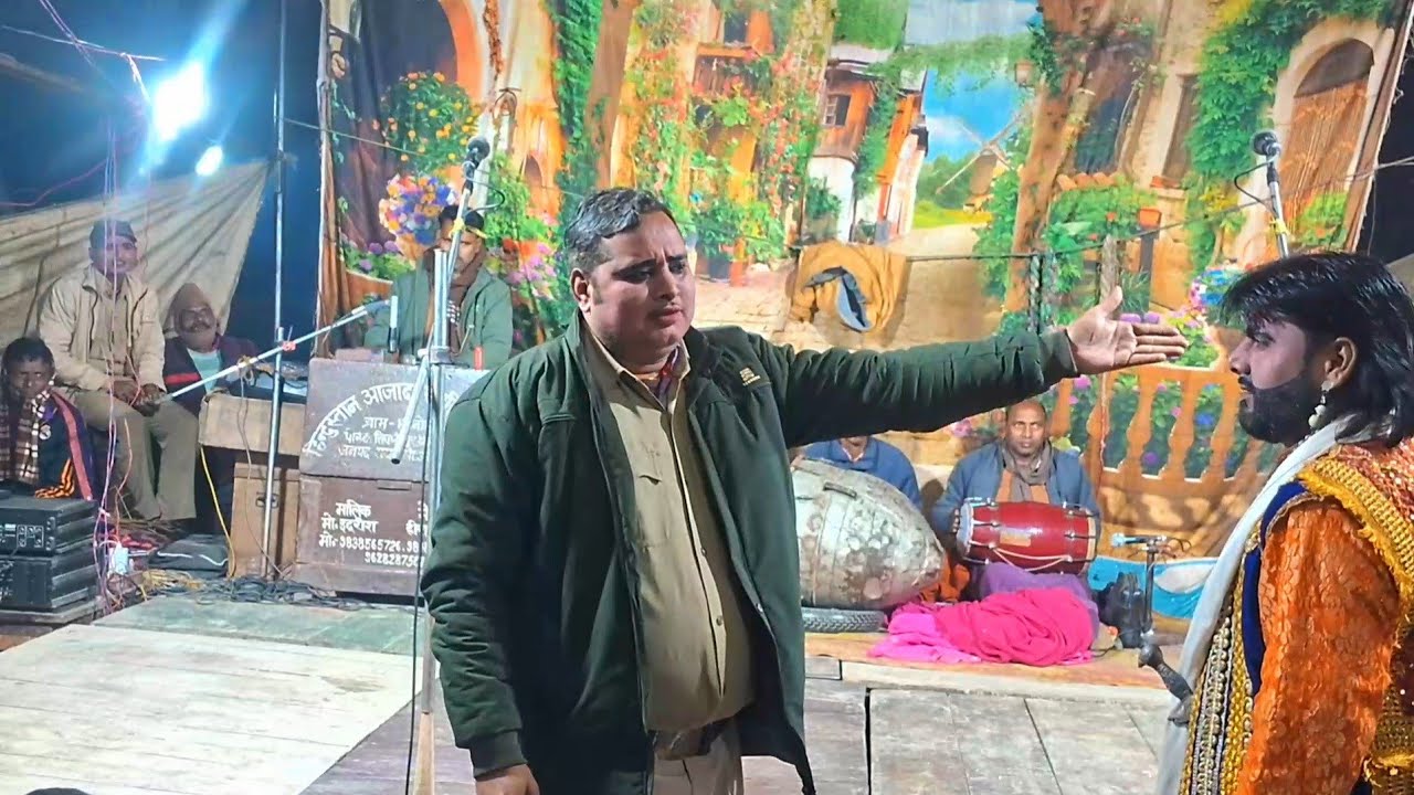 पीर मोहम्मद पब्लिक में कूद कर की गजब कॉमेडी देखिए मोहम्मद इदरीश की नौटंकी