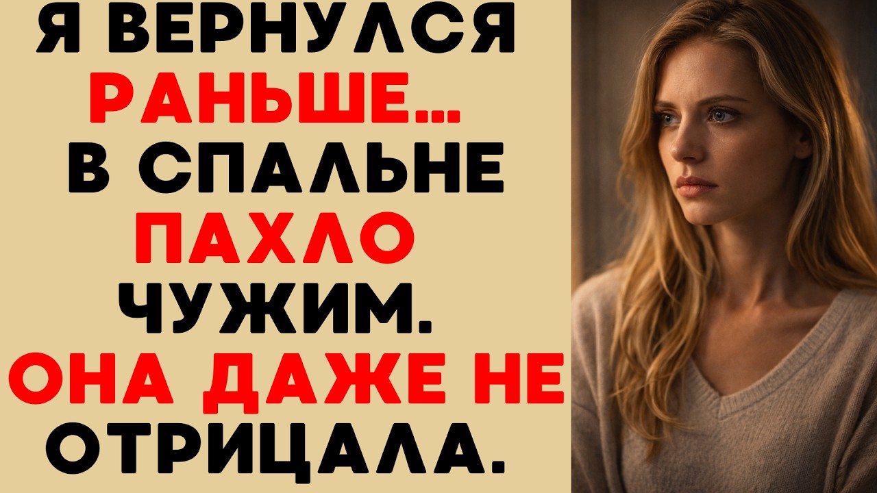 Вернулся раньше — и застал предательство: жена, ложь и чужой запах в нашей спальне
