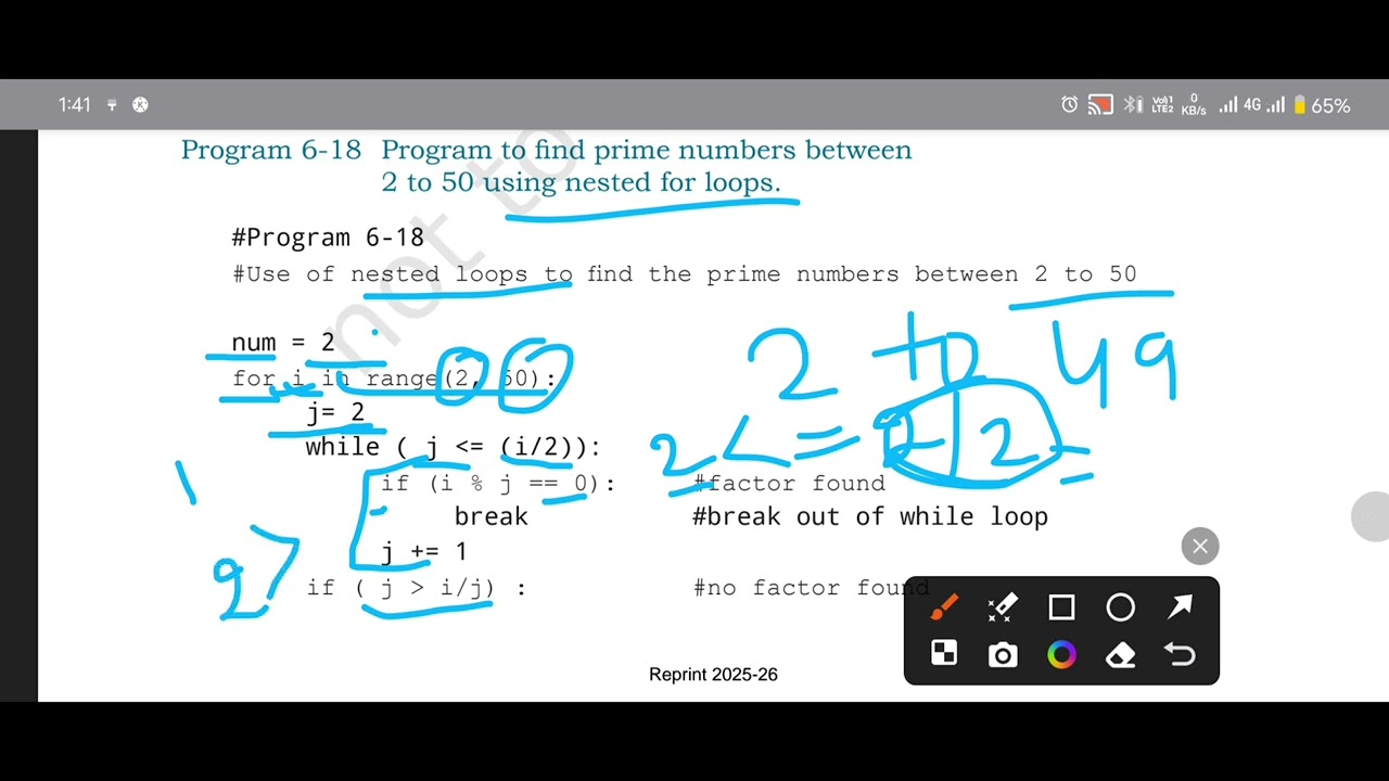Grade XI Computer Science | NCERT Chapter 6 I Flow of Control | Nested Loop Explained #ncert #cbse 