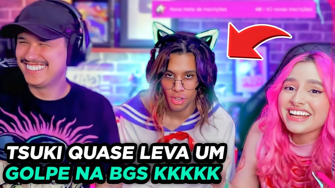 O TSUKI QUASE CAIU EM UM GOLPE NA BGS KKKKKKK