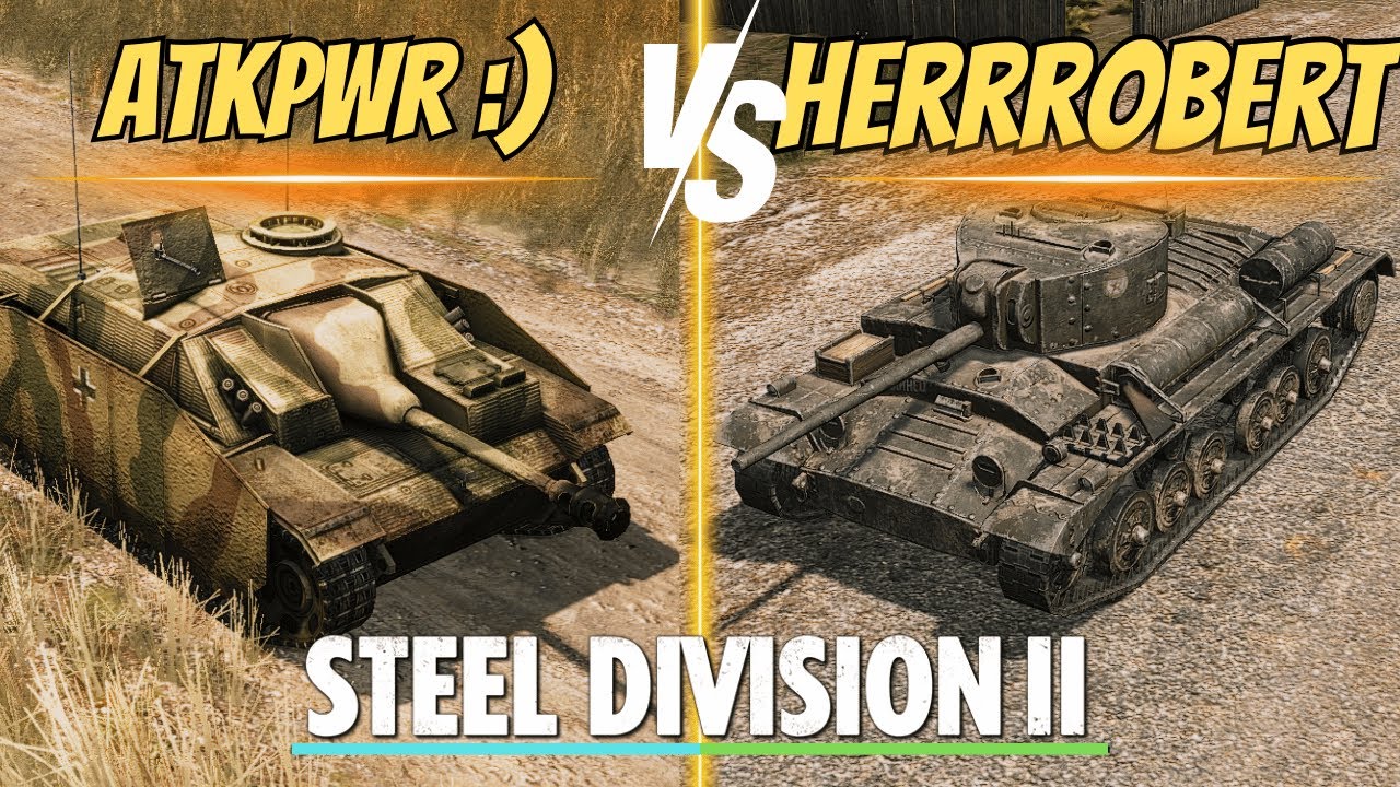 BACK INTO THE TOURNAMENT SCENE! ATKPWR vs. Herr Robert- Steel Division 2