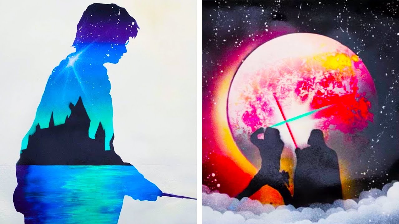45 MESMERIZING PAINTING TRICKS AND HACKS