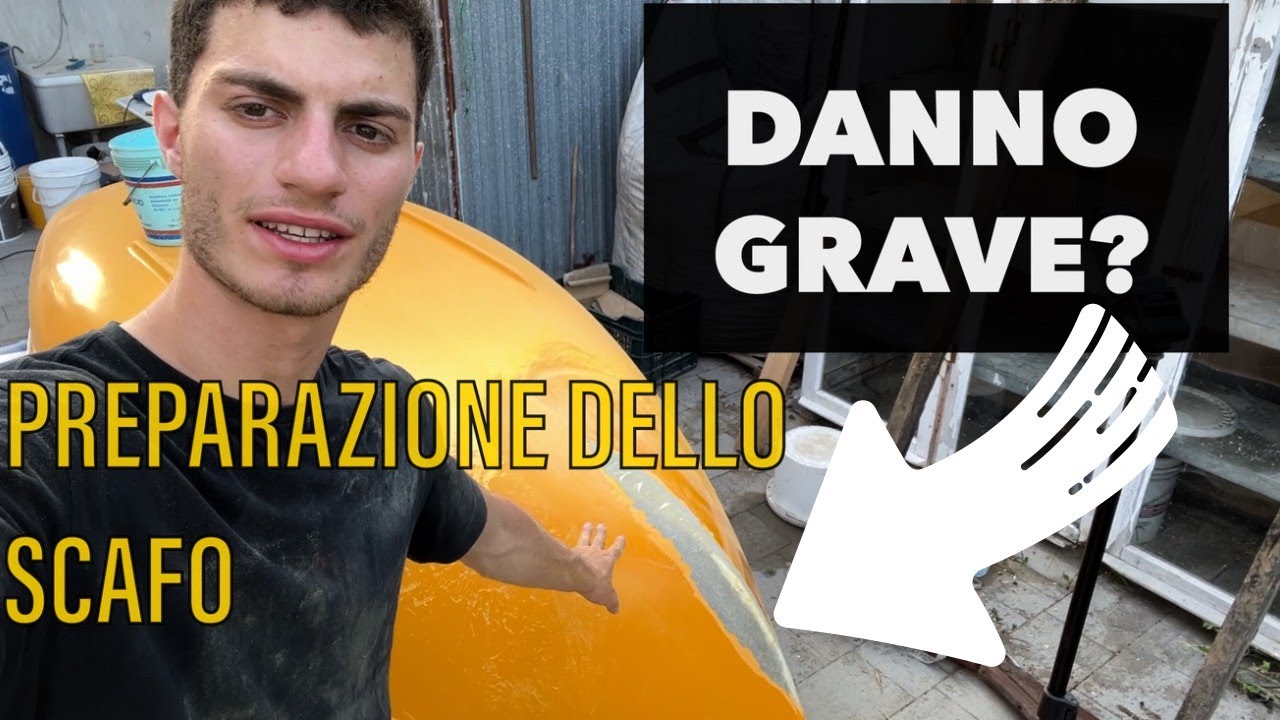 RIPARO I DANNI ALLO SCAFO DELLA BARCA  EP 1/2