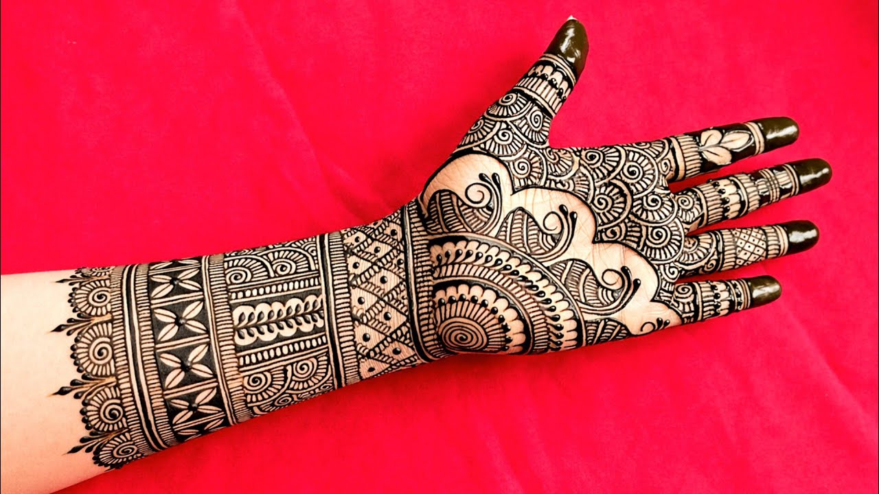 front hand mehndi design | mehandi design simple | mehandi design | cone designs | mehndi designs