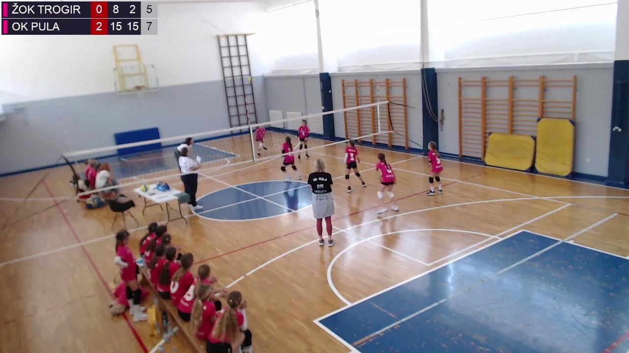 27.4.2025. PH MINI Ž, ZA PETO MJESTO, ŽOK TROGIR - OK PULA