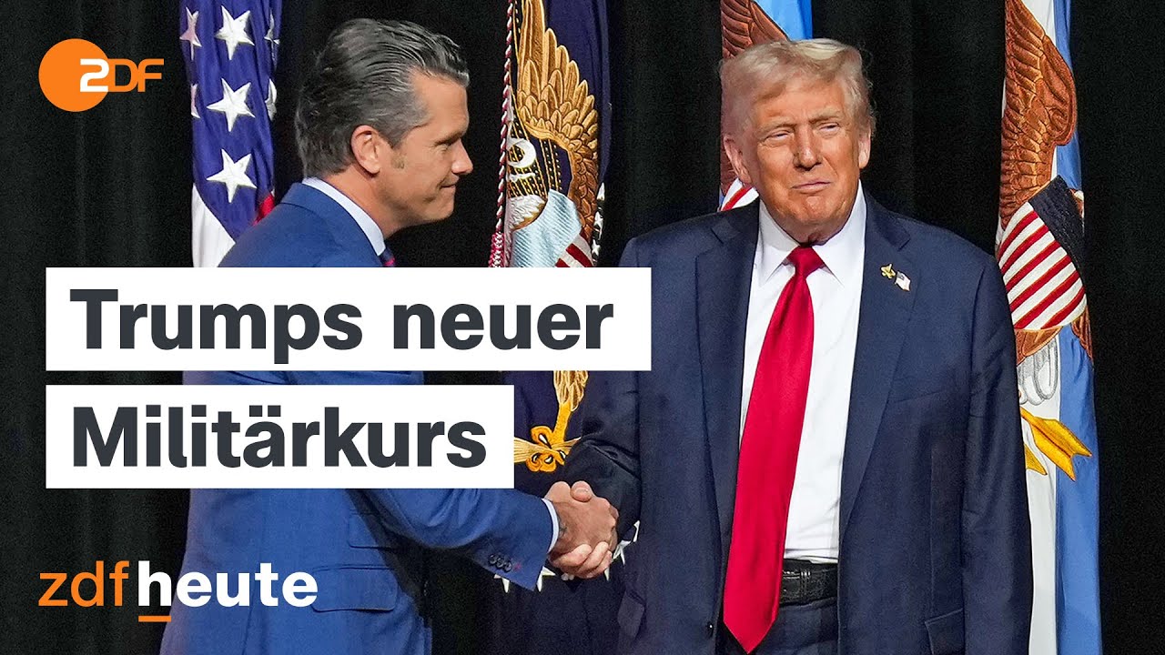 Strategiewechsel im Pentagon: Trump stimmt Milit&auml;rspitze auf 
