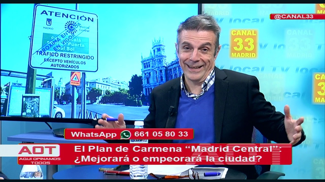 OPINAMOS TODOS "Madrid Central" ¿Mejora o empeora la ciudad? 29 10 2018