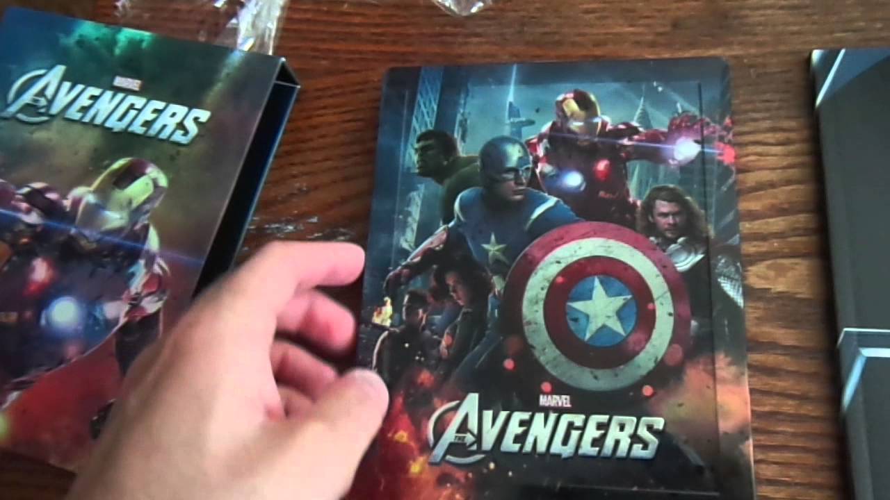 The Avengers Steelbook Novamedia Unboxing
