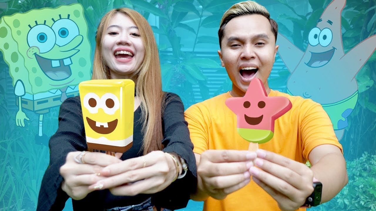 DRAMA BERBURU ES KRIM KARAKTER!! ADA SPONGEBOB, ELSA DAN SPIDERMAN!!