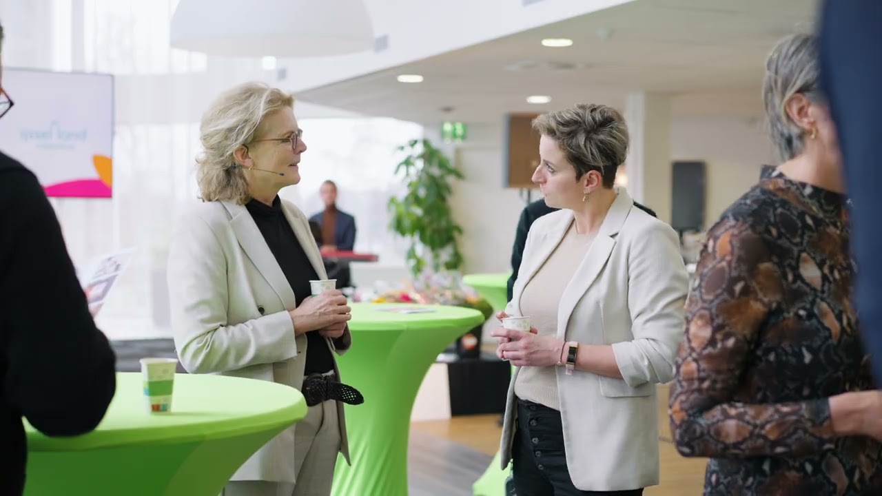 Openingsfilm Lelie zorggroep revalidatie en herstel in IJsselland Ziekenhuis met Minister Kuipers